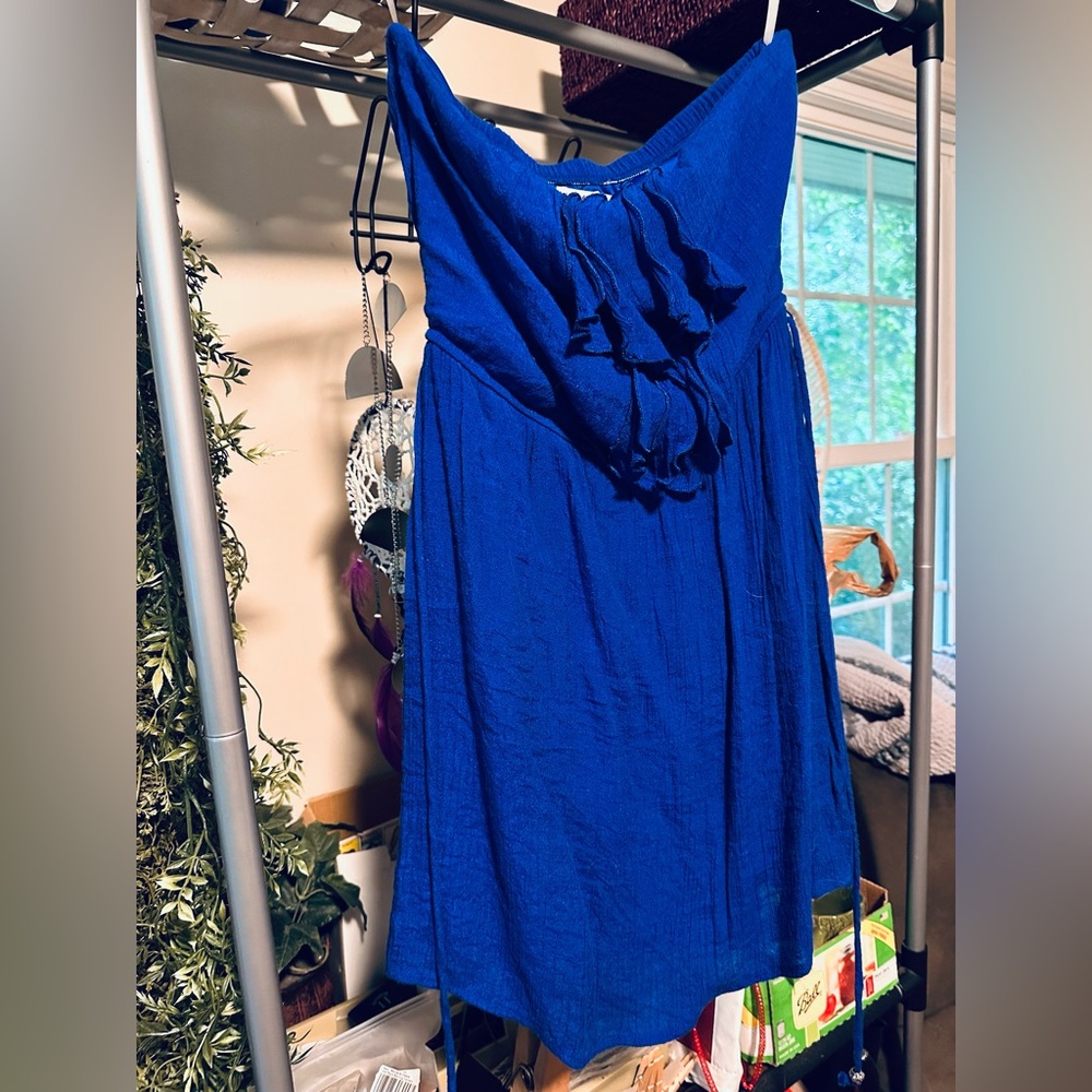 Strapless Mini Dress